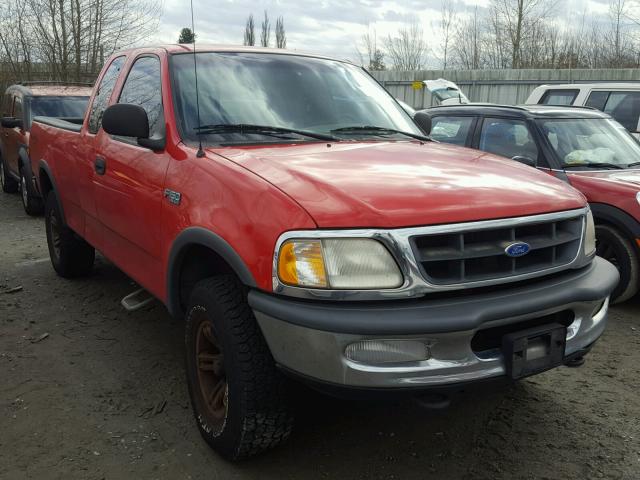 1FTDX18W5VKD19093 - 1997 FORD F150 RED photo 1