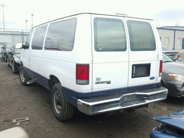 1FBHE31S1VHA98572 - 1997 FORD ECONOLINE WHITE photo 3