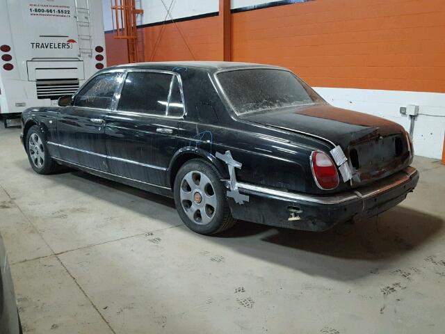 SCBLE31E12CX19014 - 2002 BENTLEY ARNAGE BLACK photo 3