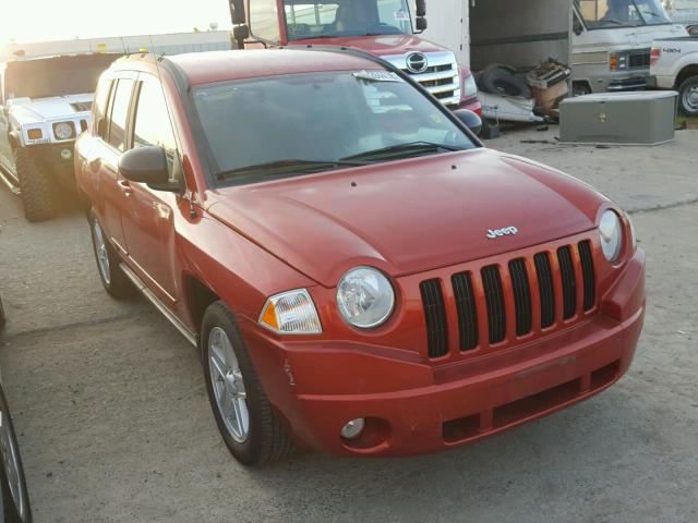 1J4NT4FB9AD585257 - 2010 JEEP COMPASS SP ORANGE photo 1