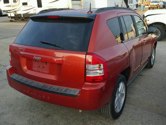 1J4NT4FB9AD585257 - 2010 JEEP COMPASS SP ORANGE photo 4
