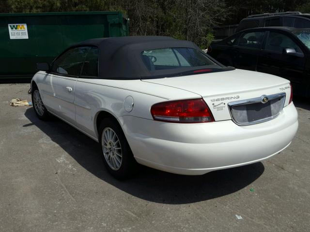 1C3EL55R55N566929 - 2005 CHRYSLER SEBRING TO WHITE photo 3