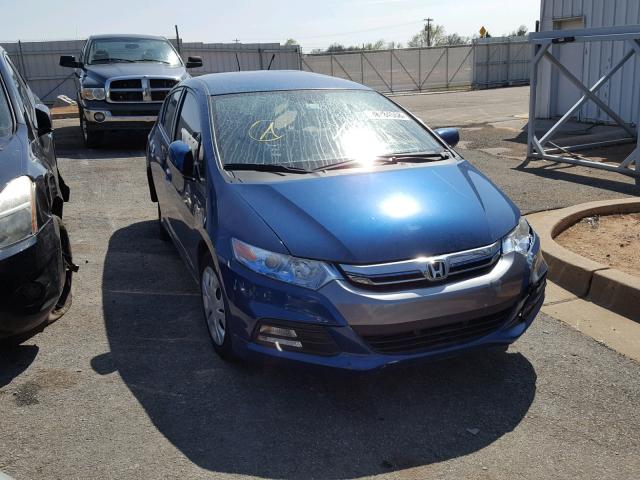 JHMZE2H53DS006372 - 2013 HONDA INSIGHT LX BLUE photo 1