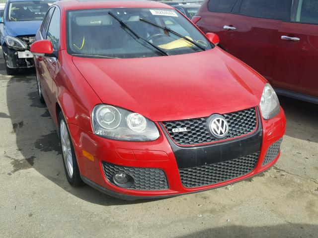 3VWXJ71K86M634843 - 2006 VOLKSWAGEN JETTA GLI RED photo 1