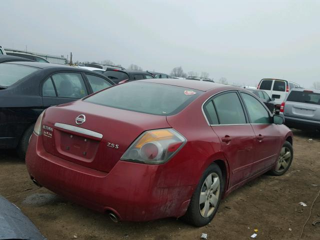 1N4AL21E07C134572 - 2007 NISSAN ALTIMA 2.5 RED photo 4