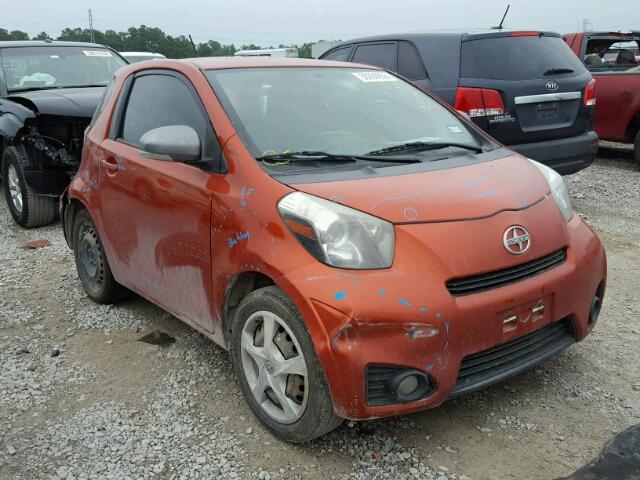 JTNJJXB03CJ018171 - 2012 TOYOTA SCION IQ ORANGE photo 1