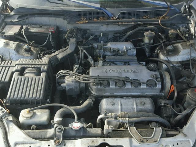 1HGEJ8141XL055957 - 1999 HONDA CIVIC EX GRAY photo 7