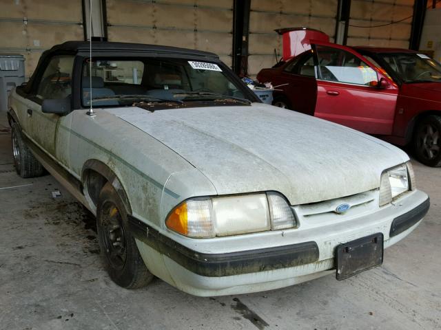 1FABP44A8HF223643 - 1987 FORD MUSTANG LX WHITE photo 1