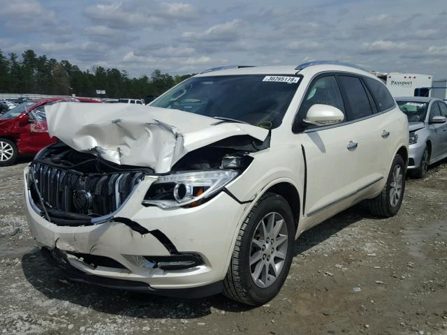 5GAKRCKD4DJ124807 - 2013 BUICK ENCLAVE WHITE photo 2