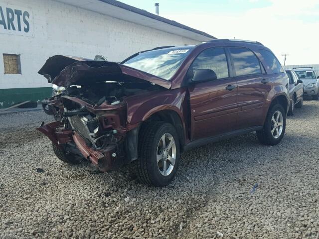 2CNDL23F576096077 - 2007 CHEVROLET EQUINOX LS MAROON photo 2