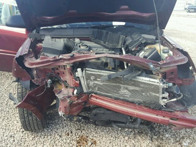 2CNDL23F576096077 - 2007 CHEVROLET EQUINOX LS MAROON photo 7