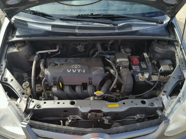 JTDBT123750366851 - 2005 TOYOTA ECHO GRAY photo 7