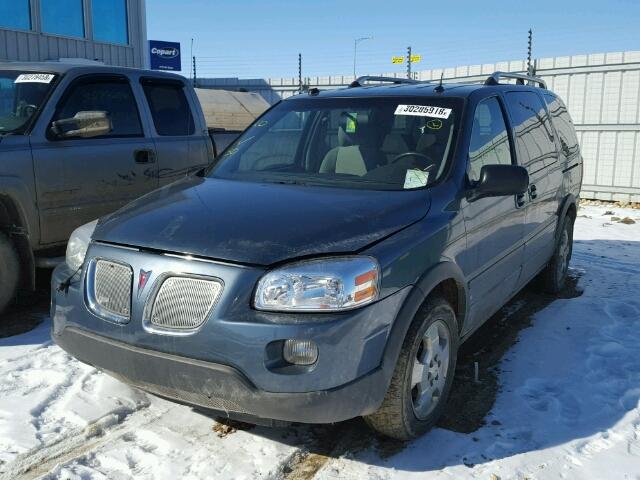 1GMDX33L46D133491 - 2006 PONTIAC MONTANA SV BLUE photo 2