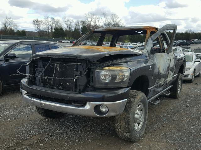 1D7KS28C26J234775 - 2006 DODGE RAM 2500 S BLACK photo 2