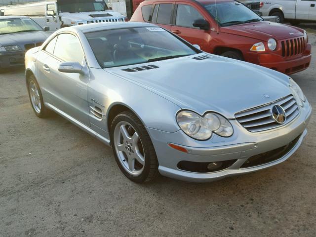 WDBSK74F84F063925 - 2004 MERCEDES-BENZ SL 55 AMG SILVER photo 1