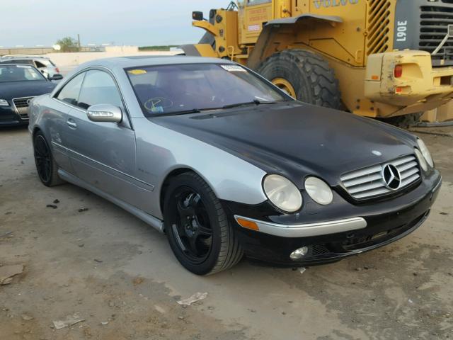 WDBPJ74J03A034783 - 2003 MERCEDES-BENZ CL 55 AMG SILVER photo 1