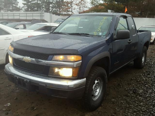 1GCDT196848101719 - 2004 CHEVROLET COLORADO BLUE photo 2