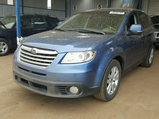 4S4WX91D784413397 - 2008 SUBARU TRIBECA BLUE photo 2