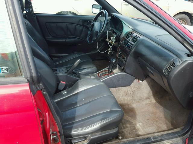 4S3BD6756X7263824 - 1999 SUBARU LEGACY GT RED photo 5