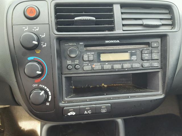 2HGEJ6613YH585347 - 2000 HONDA CIVIC BASE Gümüş foto 9