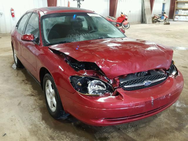 1FAFP55U53G158821 - 2003 FORD TAURUS SES RED photo 1