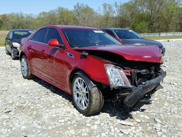 1G6DP5E39C0103647 - 2012 CADILLAC CTS PREMIU BURGUNDY photo 1