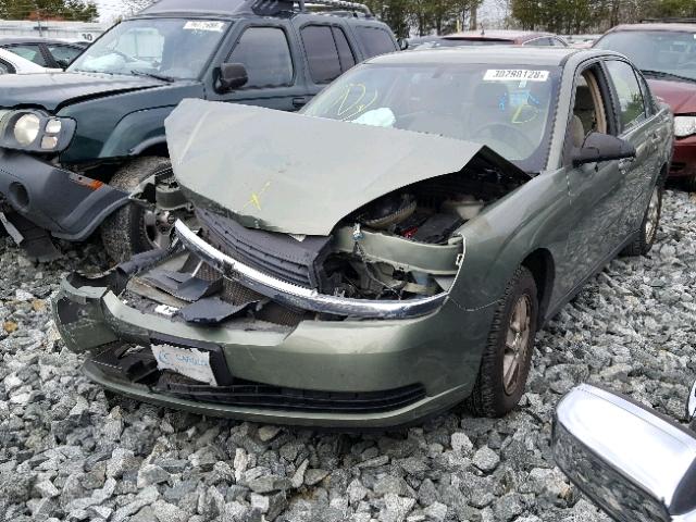 1G1ZT54864F107948 - 2004 CHEVROLET MALIBU LS მწვანე ფოტო 2