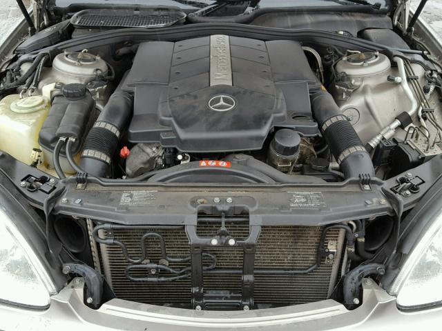 WDBNG83J64A413995 - 2004 MERCEDES-BENZ S 430 4MAT GRAY photo 7