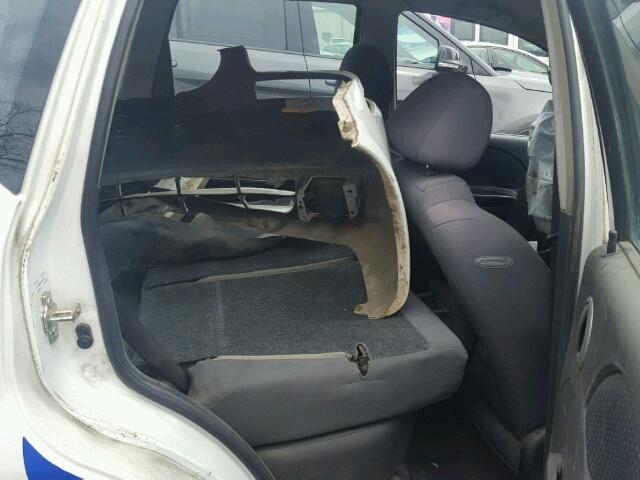 KL1TD66638B114789 - 2008 CHEVROLET AVEO BASE Biały zdjęcie 6