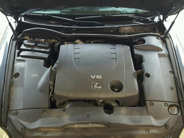 JTHBK262392089411 - 2009 LEXUS IS 250 GRAY photo 7