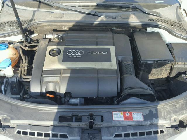 WAUNF78P66A078376 - 2006 AUDI A3 2.0 PRE WHITE photo 7