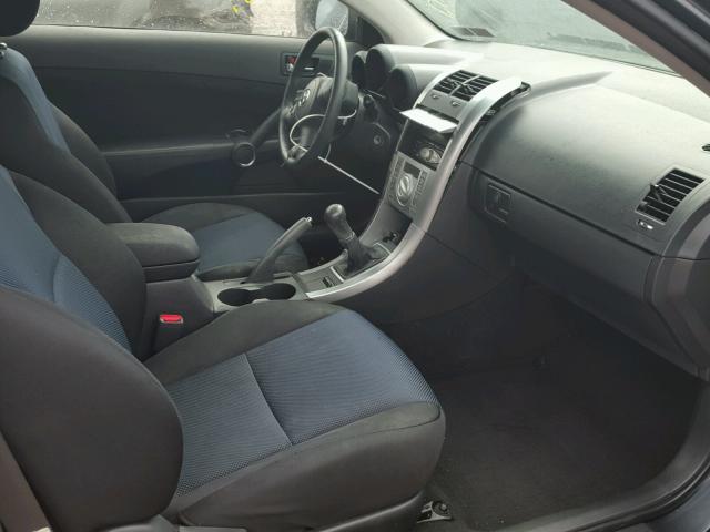 JTKDE177760071421 - 2006 TOYOTA SCION TC 石墨色 照片 5