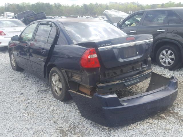 1G1ZT548X4F138135 - 2004 CHEVROLET MALIBU LS ლურჯი ფოტო 3