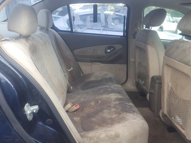 1G1ZT548X4F138135 - 2004 CHEVROLET MALIBU LS ლურჯი ფოტო 6