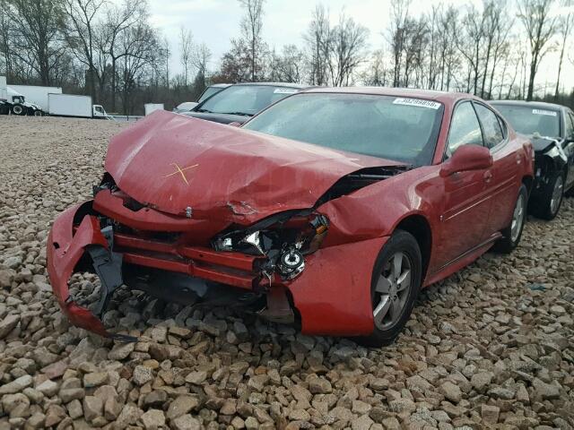 2G2WP552X81121796 - 2008 PONTIAC GRAND PRIX Qırmızı foto 2