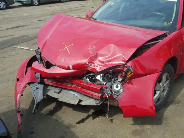 2G2WP552X81121796 - 2008 PONTIAC GRAND PRIX Qırmızı foto 9