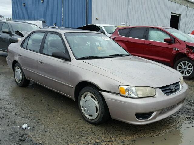 2T1BR12E01C400483 - 2001 TOYOTA COROLLA CE GOLD photo 1