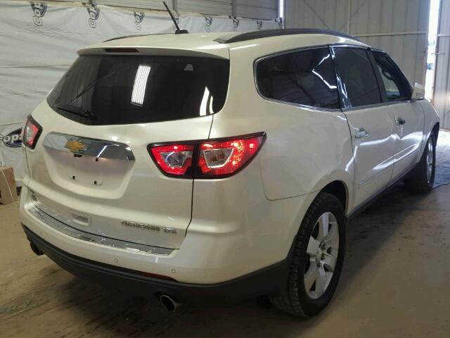 1GNKVJKD2EJ161877 - 2014 CHEVROLET TRAVERSE L WHITE photo 4