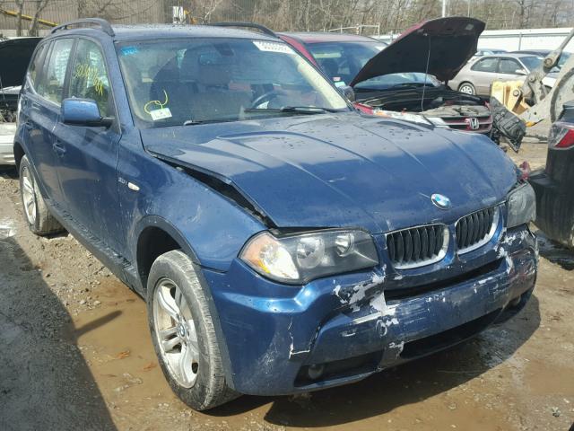 WBXPA93446WA32671 - 2006 BMW X3 3.0I BLUE photo 1