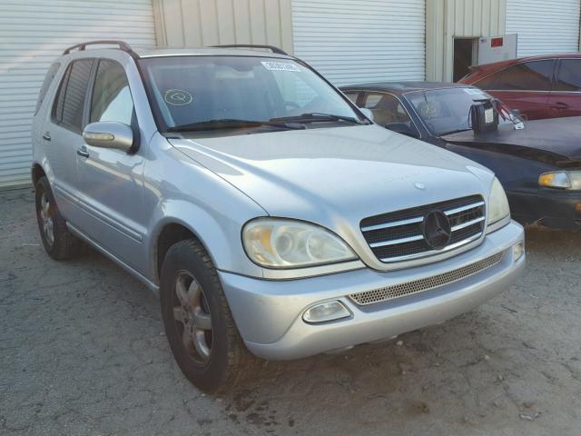 4JGAB75E22A365395 - 2002 MERCEDES-BENZ ML 500 SILVER photo 1