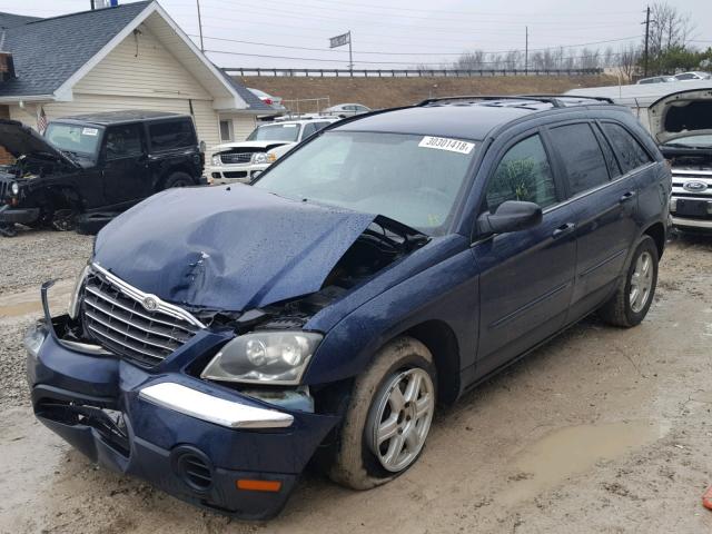 2C4GM68425R659871 - 2005 CHRYSLER PACIFICA T BLUE photo 2