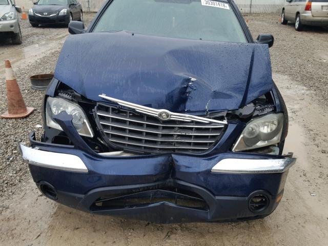 2C4GM68425R659871 - 2005 CHRYSLER PACIFICA T BLUE photo 9