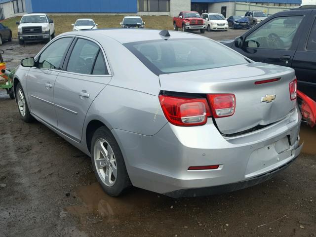 1G11B5SA0DF141826 - 2013 CHEVROLET MALIBU LS ვერცხლისფერი ფოტო 3