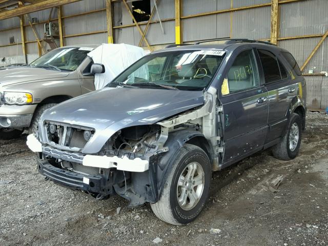 KNDJD733265574005 - 2006 KIA SORENTO EX GRAY photo 2