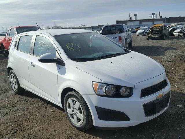 1G1JA6SH4G4104641 - 2016 CHEVROLET SONIC LS WHITE photo 1