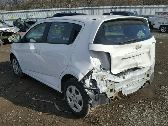 1G1JA6SH4G4104641 - 2016 CHEVROLET SONIC LS 白色 照片 3