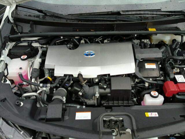 JTDKARFP7H3000425 - 2017 TOYOTA PRIUS PRIM თეთრი ფოტო 7