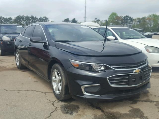 1G1ZB5ST8GF220959 - 2016 CHEVROLET MALIBU LS შავი ფოტო 1