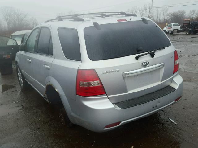 KNDJC736975677226 - 2007 KIA SORENTO EX SILVER photo 3