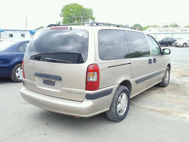 1GNDX03E43D162433 - 2003 CHEVROLET VENTURE BROWN photo 4